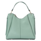 Geanta dama din piele naturala DiAmanti Abrianna Verde Salvie D1532